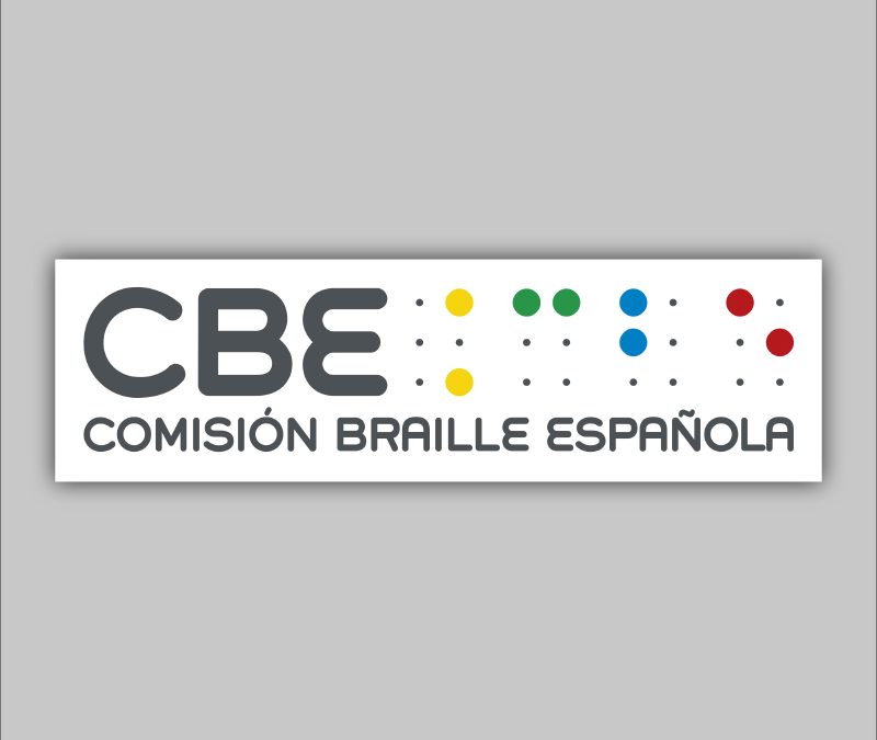 Imagotipo para la “Comisión Braille Española”